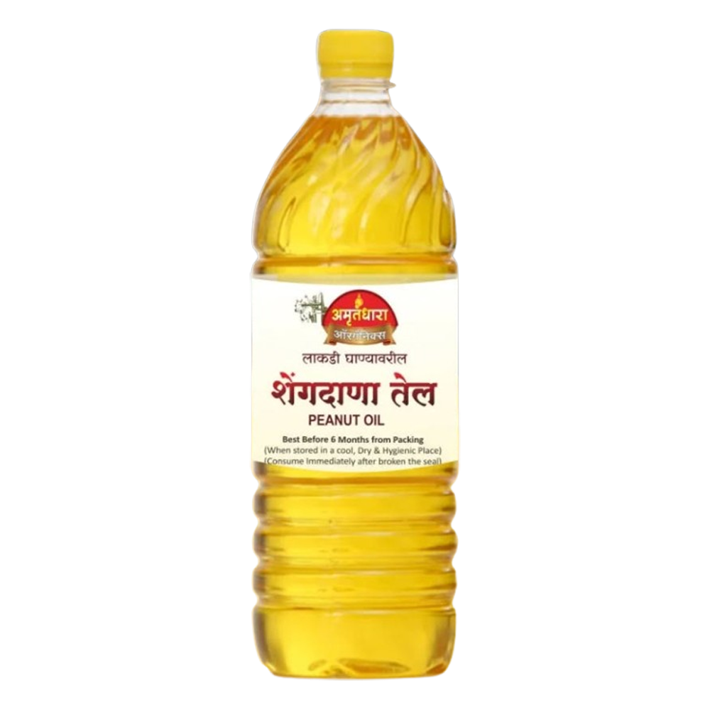 Cold-Pressed Groundnut Oil